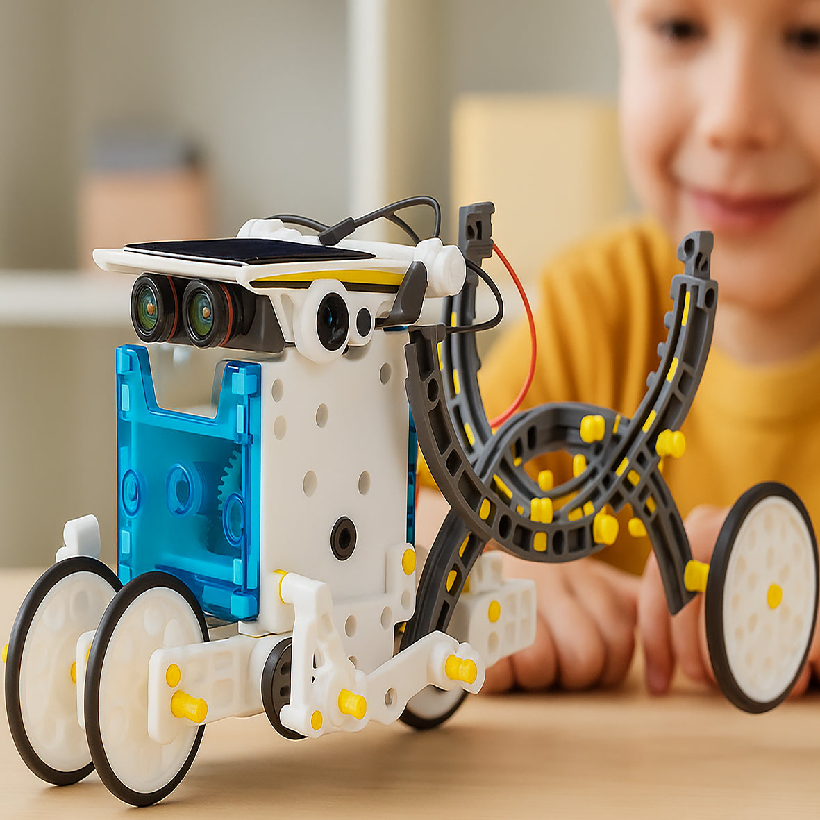 13’ü 1 Arada Güneş Enerjili Robot | STEM Eğitim Oyuncağı