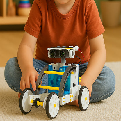 13’ü 1 Arada Güneş Enerjili Robot | STEM Eğitim Oyuncağı