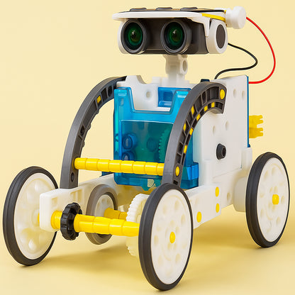 13’ü 1 Arada Güneş Enerjili Robot | STEM Eğitim Oyuncağı