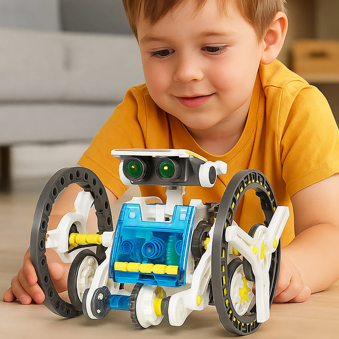 13’ü 1 Arada Güneş Enerjili Robot | STEM Eğitim Oyuncağı