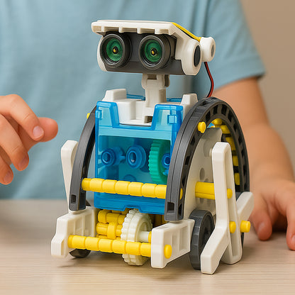 13’ü 1 Arada Güneş Enerjili Robot | STEM Eğitim Oyuncağı