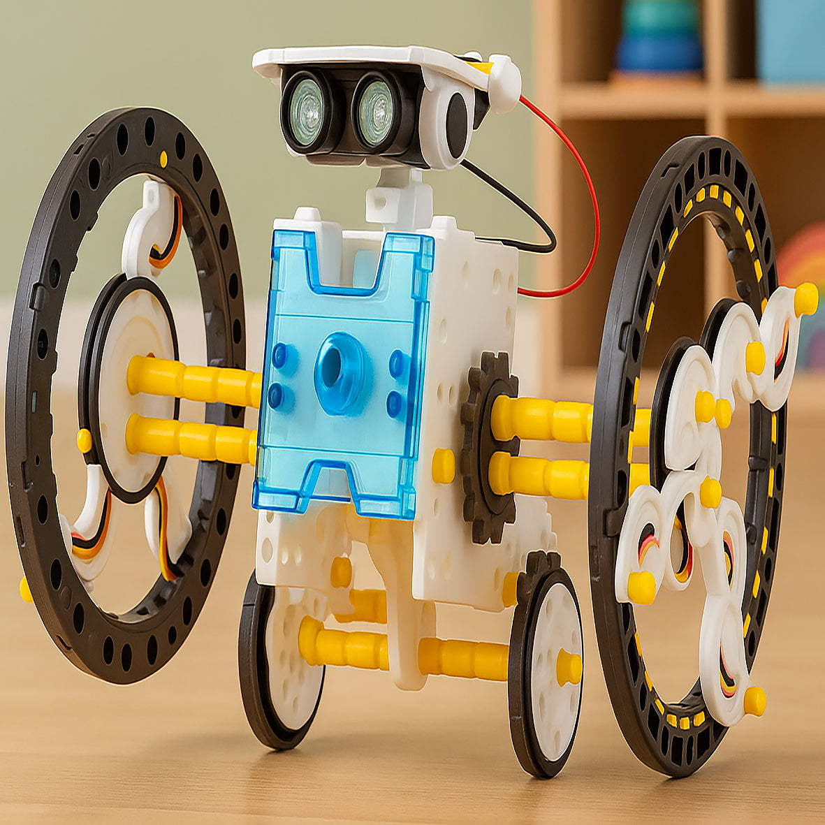 13’ü 1 Arada Güneş Enerjili Robot | STEM Eğitim Oyuncağı
